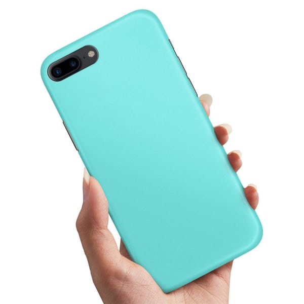 No name Iphone 7/8 Plus - Cover / Mobilcover Turkis Turquoise