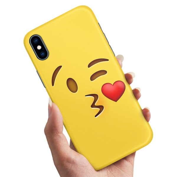 Iphone X - Skal / Mobilskal Emoji Smiley
