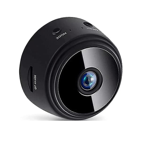 Trådløst utendørskamera, fuglehus med 720p kamera nattversjon Wifi-kamera, svart