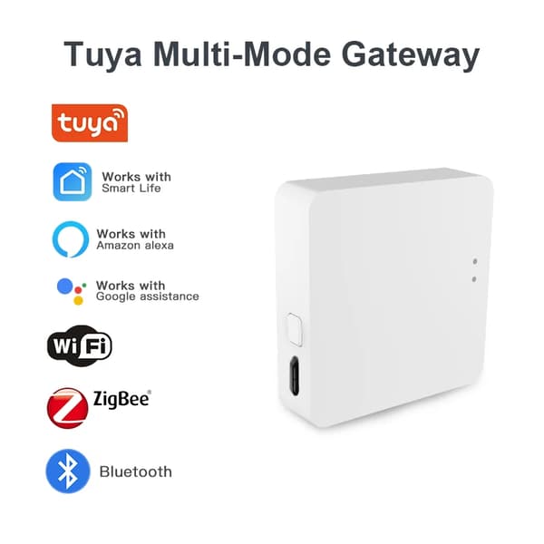 Tuya Multi Mode ZigBee Bluetooth Gateway Hub Trådløs Smarte Husholdningsapparater Fjernkontroll Bridge Støtte Alexa