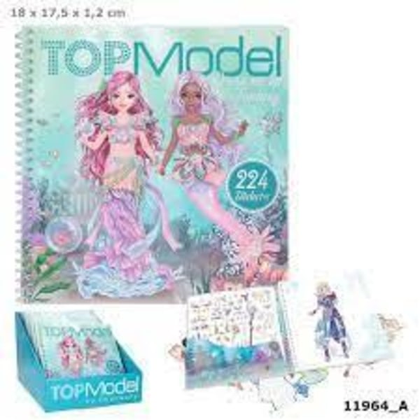 Top Model Topmodel Dress Me Up Sticker Book Fantasy
