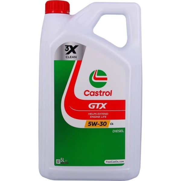 CASTROL Motorolja - Castrol Gtx 5w-30 C4 5l