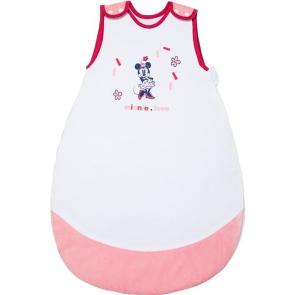 DISNEY Disney Baby-sovsäck 0-6 Månader Minnie-konfetti - 65 Cm Sammetsknapp 100% Polyester