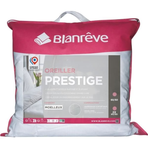 BLANREVE Kudde 60x60 Cm - Blanreve Prestige 100% Polyester Randig Satin
