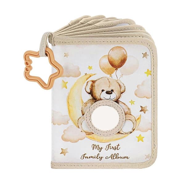 Baby Fotoalbum - Blød Babybog Første År Baby Fotoalbum Baby Album{KDO}