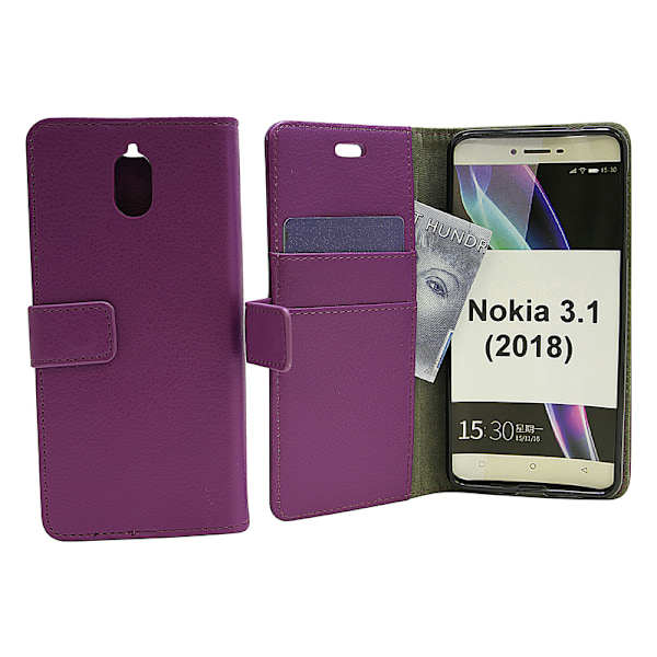 Kop Standcase Wallet Nokia 3 1 18 Hotpink Fyndiq
