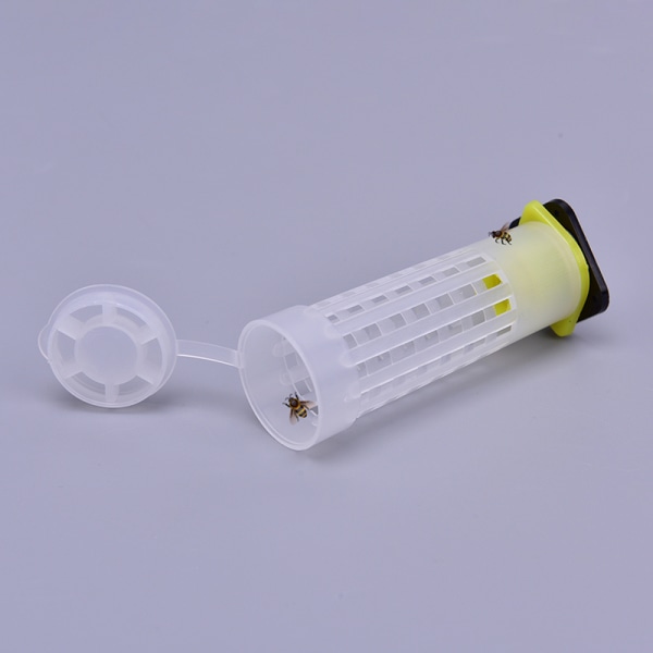 10pcs Beekeping Tool Rearing Cup Kit Queen Bee Roller Cages Beek White