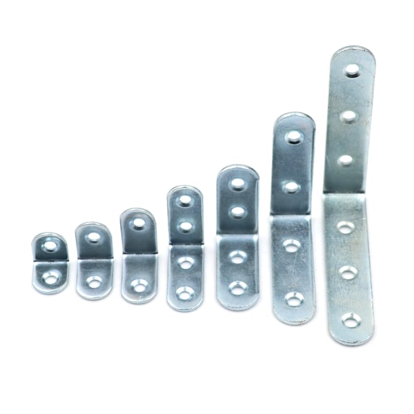 10x Stainless Steel Right Angle Bracket Corner Brace Joint Shelf 7 90*90*20mm