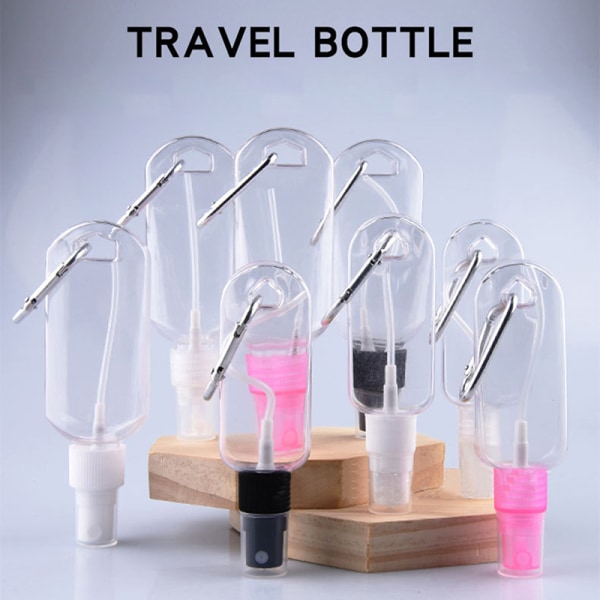30/50ml Transparent Empty Spray Bottles Travel Cosmetics Bottle Clear-30ml