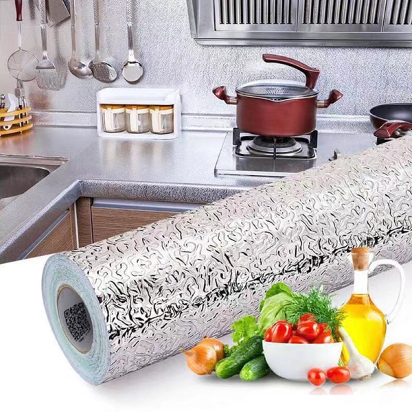 40*100cm Kitchen Wall Stove Oil-proof Anti-fouling Self-adhesive E