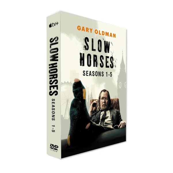 Ny boks Slow Horses sæson 1-5 DVD TV-serie 10-disc engelsk version