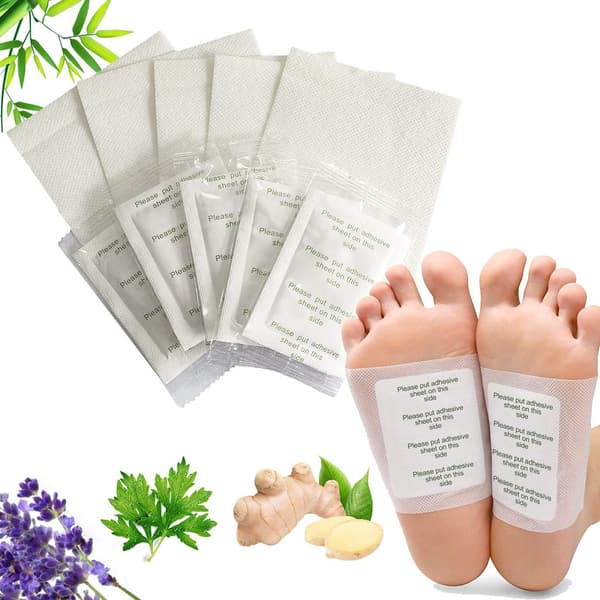 Detox fotplåster avgiftning, 100 st avgiftningsplaster