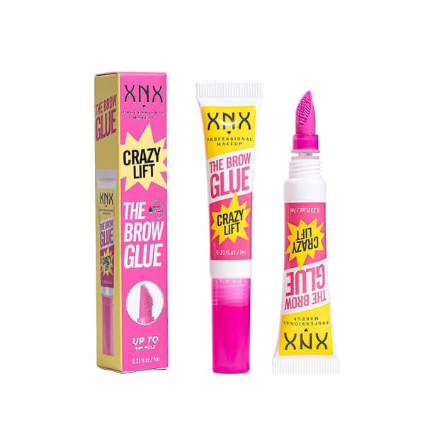 The Brow Glue Crazy Lift, kulmien laminointigeeli vahvalla pidolla ja sisäänrakennetulla muotoilukammalla