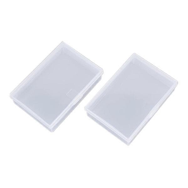 Plastbokser Spillkortbeholder PP-etui Oppbevaring Pakking Pokerspill Tom Oppbevaringsboks for brettspillsett