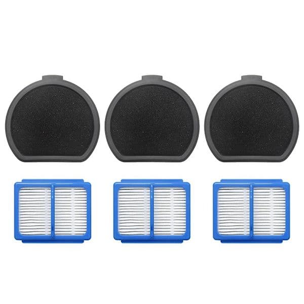 6 stk. Hepa-filter for Qx9-1-50ib Askqx9 støvsuger filter bomull erstatning tilbehør deler