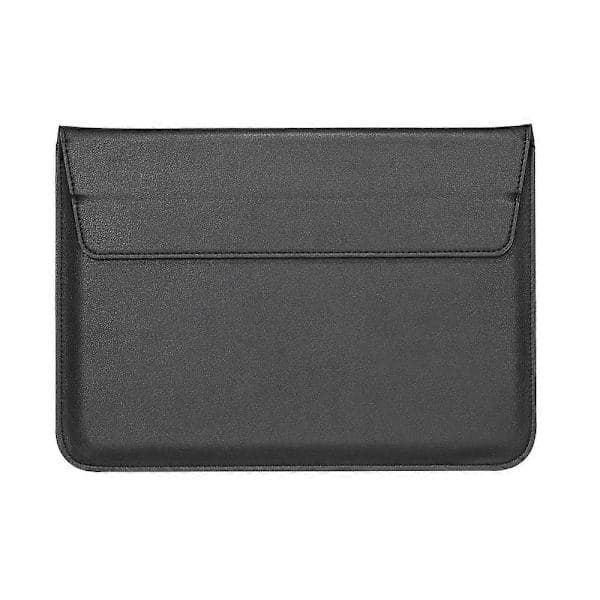 Laptop taske i PU læder i kuvertstil til MacBook Air 13,3-tommer/iPad Pro 12,9 - Sort
