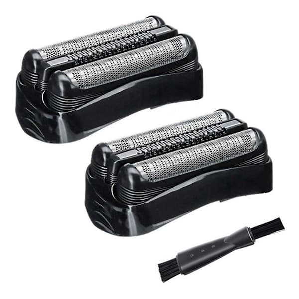 2 stk. 21b barberbladshode, egnet for 21B Braun barbermaskin S3-serie bladnett 3010s3020s300s3000s tilbehør nettdeksel