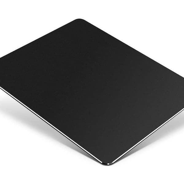 Metall musematte, gaming musematte, aluminium musematte, muse svart