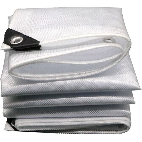 Presenninger (DIY) - Forsterket beskyttende presenning 3x4m 230g/M² - Rivsikker og vanntett - Transparent forsterket presenning 3 X 4m