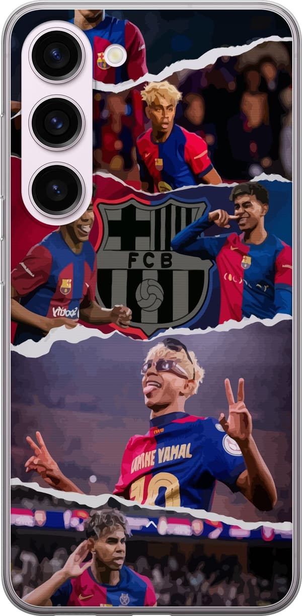 Kompatibelt Mobildeksel til Samsung Galaxy S23 Yamal Fotballspiller Barcelona