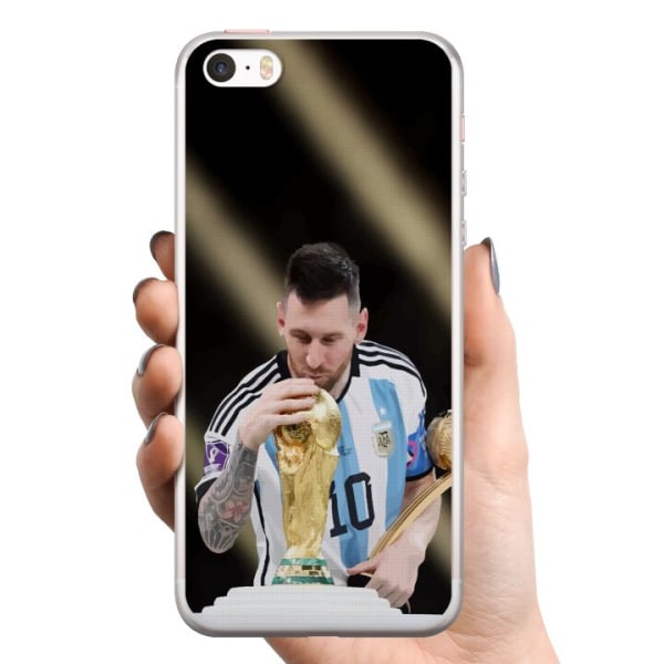 Apple iPhone SE (2016) TPU Mobilskal Messi