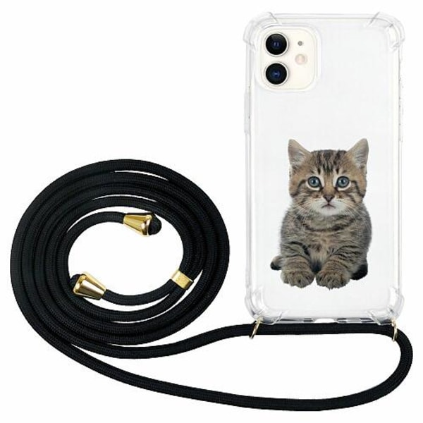 Apple Iphone 11 Glam. Case Band Guld Katt