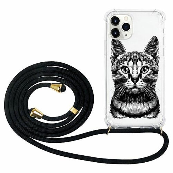 Apple Iphone 11 Pro Glam. Case Band Guld Katt