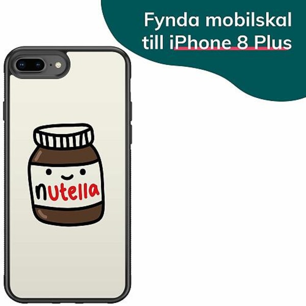 Köp Apple iPhone 8 Plus Billigt mobilskal - Nutella | Fyndiq