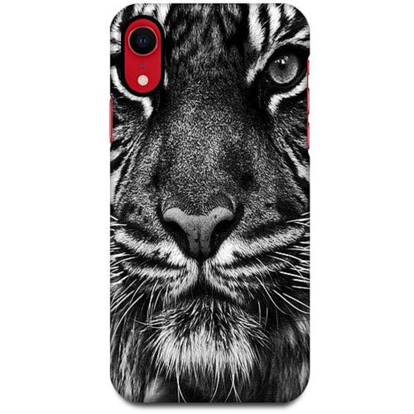 Apple Iphone Xr Glansigt Mobilskal Tiger Black