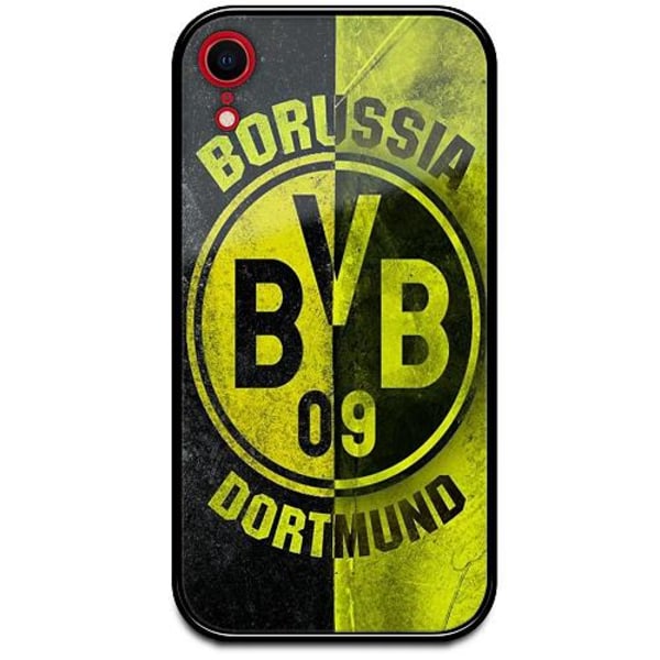 Apple Iphone Xr Svart Mobilskal Med Glas Borussia Dortmund