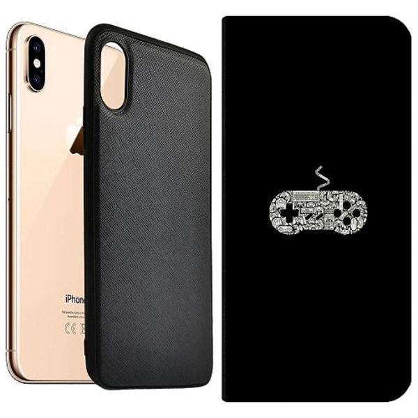 Apple Iphone Xs Max Magnetic Wallet Case Games
