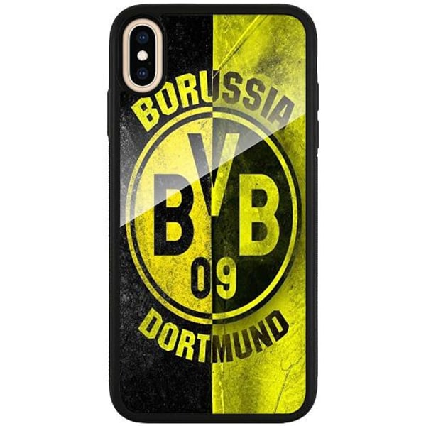 Apple Iphone Xs Max Svart Mobilskal Med Glas Borussia Dortmund