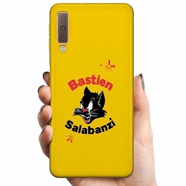 Köp Samsung Galaxy A7 (2018) TPU Mobilskal Black Cat | Fyndiq