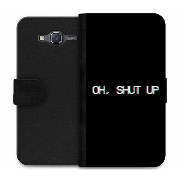 Samsung Galaxy J5 Wallet Case Oh, Shut Up