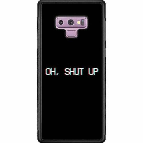 Samsung Galaxy Note 9 Soft Case (svart) Oh, Shut Up