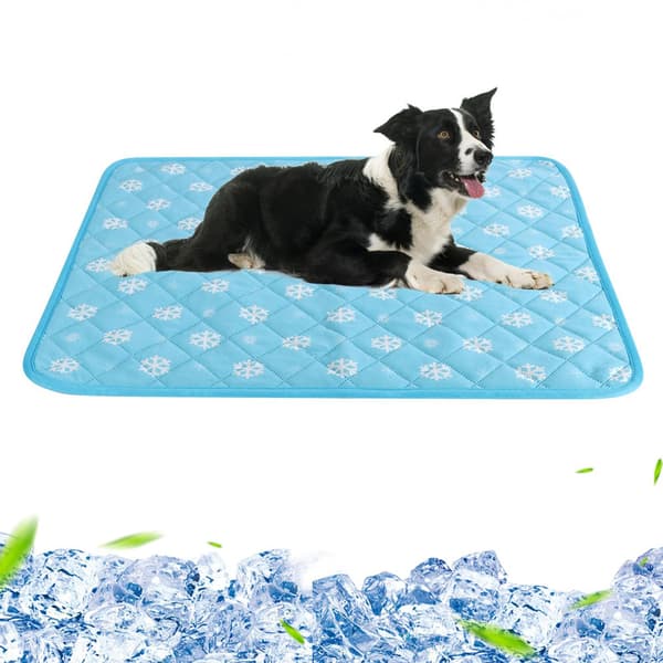 Kjølematte for hund og katt, selvavkjølende gelpute, pustende vanntett design for små hunder og katter sommerhjem