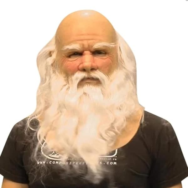 /#/Gammel silikonemaske - Økologisk julemaske - Giftfri - Halloween/#/