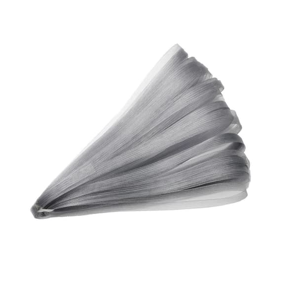 1/2/3/5 Crinoline Hestehår Braid DIY Håndverk for Hattemakeri Hatt Lyseblå Grå