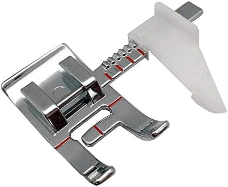 Trykkfot med justerbar guide for Alfa, Singer, Brother, Lidl, Silvercrest symaskin (Universal, Snap-on)