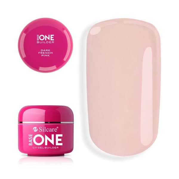 Base one - Builder - Fransk rosa mørk 15g UV gel