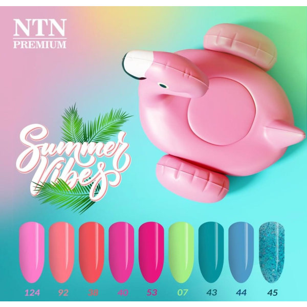 NTN Premium 9-pak - Ntn Summer Vibes Gellack Hybrid Multicolor