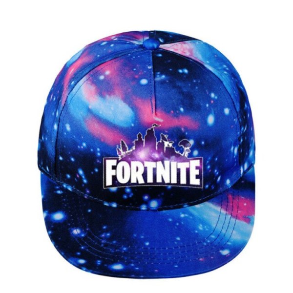 Fortnite Snapback Keps med Galaxy Tema Rippley Blue 1-Pack