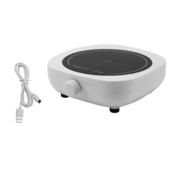 Magnetisk Omrører Mini Lab Omrører Mixer Bærbar Omrørerplade med Omrørerstang 2L 4000RPM til Laboratorium