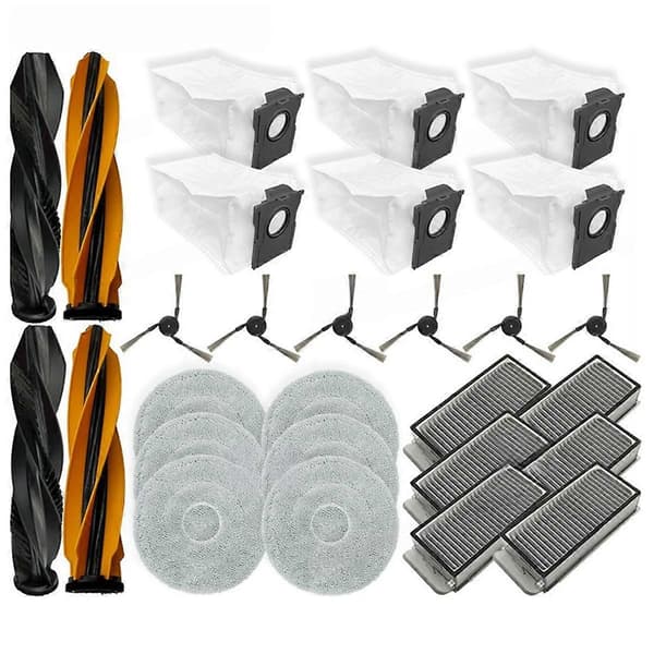 For L40S Pro Ultra / X50s Pro Ultra / L40s Ultra, P50s Ultra Deler Børste Filter Mopp Klut Pose