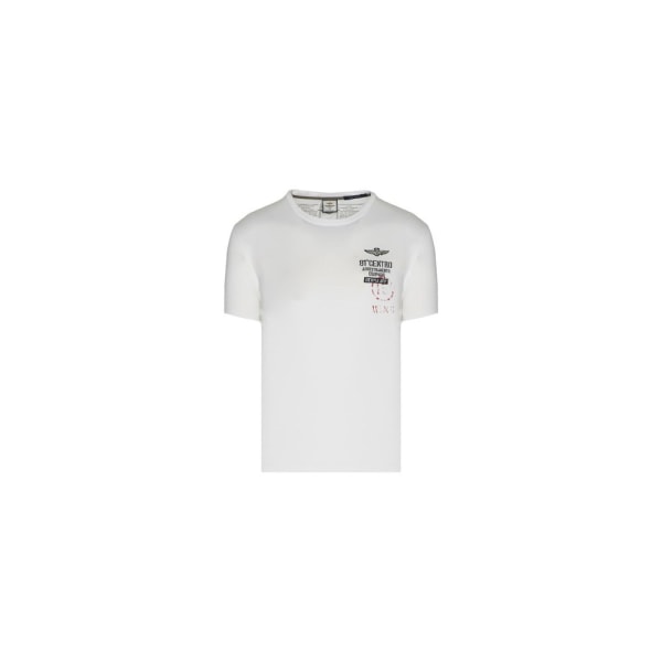 Aeronautica Militare T-shirts Ts2089j59473062 Hvid 178 - 182 Cm/m