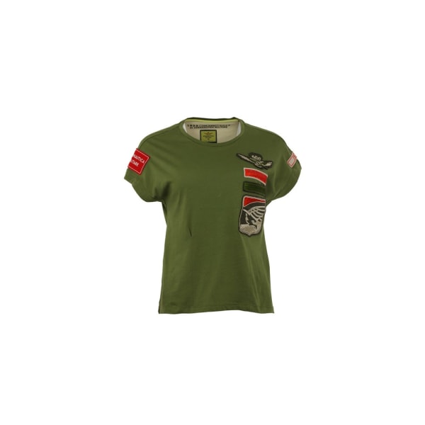 Aeronautica Militare T-shirts Ts2060dj51007255 Grøn 163 - 167 Cm/s