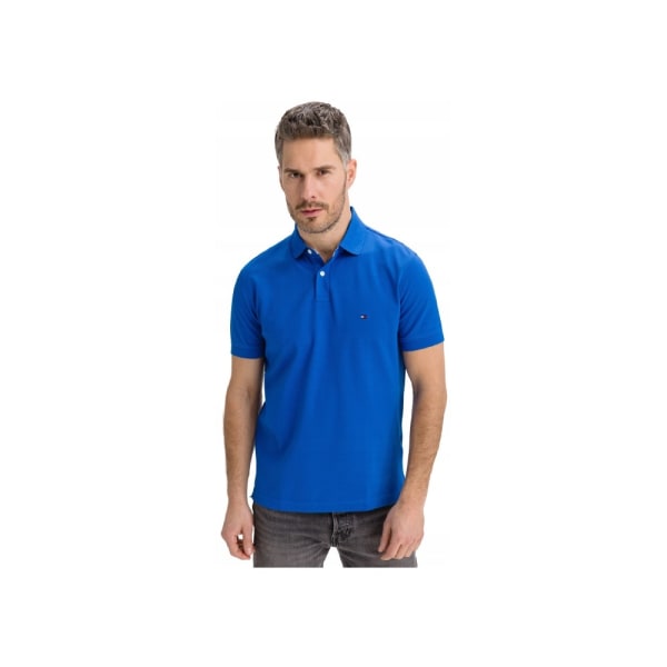 Tommy Hilfiger T-shirts Polo Regular Fit Blå 174 - 178 Cm/m