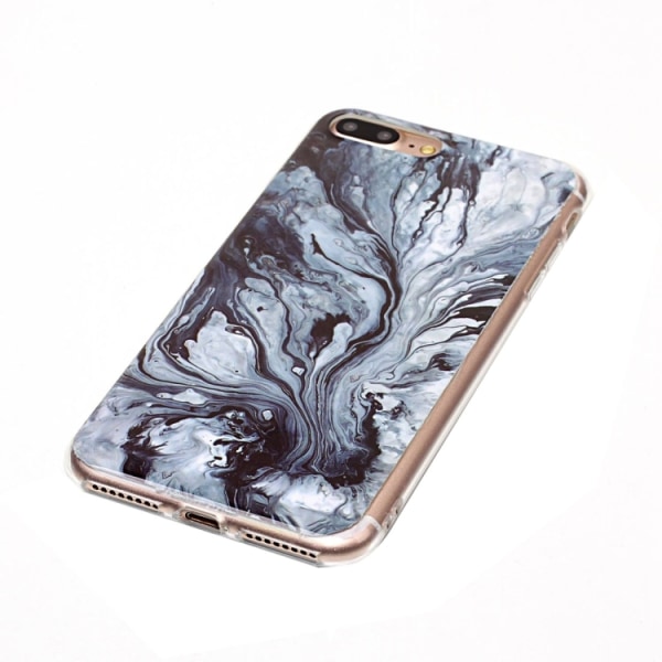 Köp Svart och grå marmor- skal för iPhone 8 plus grå | Fyndiq