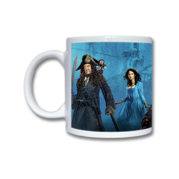 undefined Extra Stor Pirates Of The Caribbean Mugg Multifärg One Size