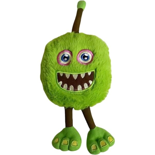 My Singing Monsters Plyslegetøj | My Wubbox Singing Monsters Plysdukke | Bløde My Furcorn Singing Monsters Spilfigurer Udstoppede Legetøj